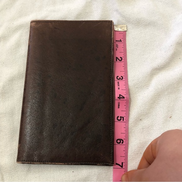 Fine Calfskin Boho  dark brown wallet - Picture 13 of 13